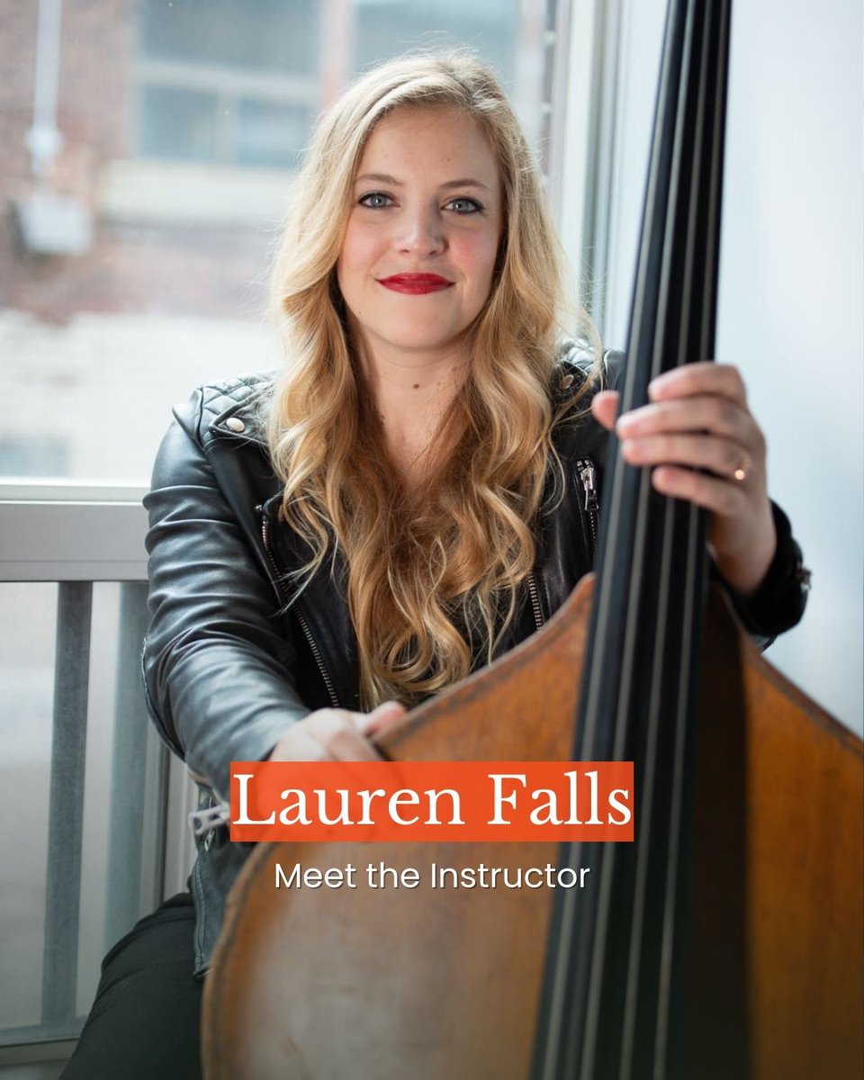 Lauren Falls is a sought-after bassist, composer, and bandleader who has been making her mark both on the Toronto and New York jazz scenes for over a decade. Now this Humber Music grad is also one of our newest full-time faculty members!

Welcome back, Lauren!

#HumberMusic