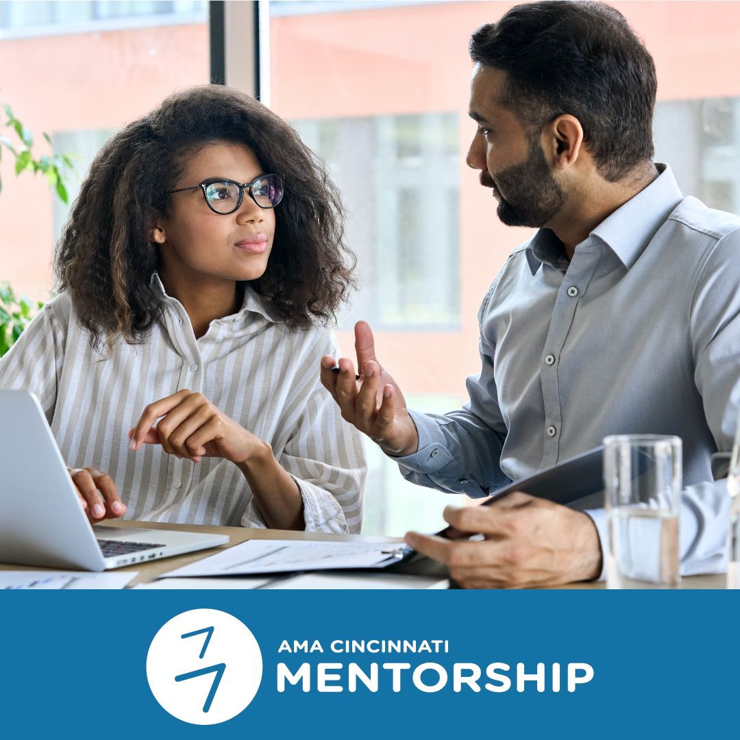 Calling all marketers! We are accepting Mentee and Mentor applications for our 2024-2025 Mentorship program.

Learn more and apply here: amacincinnati.org/mentorship-pro…
