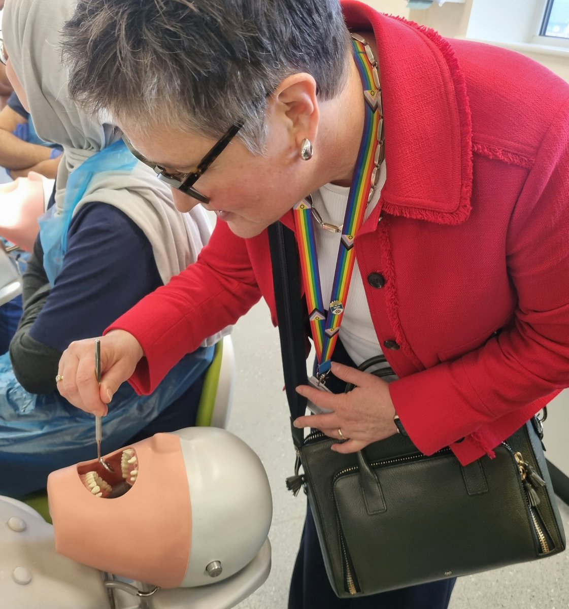 We were thrilled to welcome Prof. Janice Allan, our new Pro Vice-Chancellor, to the School of Medicine and Dentistry yesterday! 🎉
 
Janice toured our state-of-the-art facilities in medicine, dentistry, audiology, and optometry, and praised our real-world learning approach.