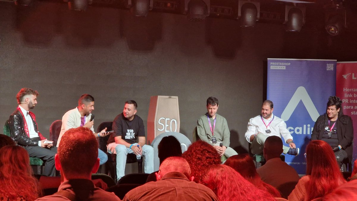 Genial mesa redonda en <a href="/Murketingevento/">Murketing 🍋 Evento TOP de marketing en Murcia 🔥</a>:  SEO is dead | by <a href="/chuisochuisez/">Chuiso</a> <a href="/EduLabordaYYS/">Edu Laborda</a> <a href="/javilop/">Javi López ⛩️</a> <a href="/ElblogdelSEO/">Antonio López</a> . Enhorabuena <a href="/DavidGarciaSEO/">David García</a> por el eventazo, ahora a por la cena!