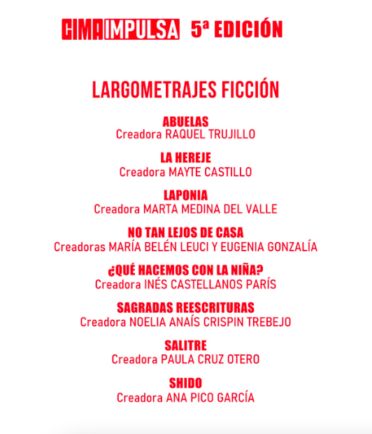 La Hereje, de Mayte Castillo, ha sido seleccionado junto a otros 15 proyectos por Cima Impulsa, de un total de 264 proyectos recibidos.

¡Enhorabuena a nuestra #protaGUIONISTA de la segunda edición! 🙌🏽🤩

#islabenturacanarias #canaryislandsfilm #sololoqueseescribecuenta