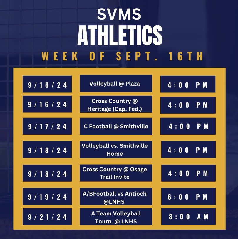 Busy week next week. Go Eagles!!!