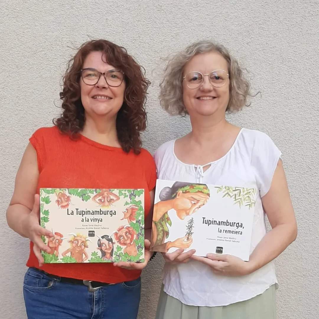 tupinamburga's tweet photo. Us eperem aquest dissabte a @riudelletres on la @roserserramedin explicarà #elboscdalesbruixes un dels contes de @tupinamburga i l'@AntoniaBonell ens ensenyarà a fer un petit llibre il·lustrat. 

#lletresmagiques #narracionoral #narracióoral #il·lustracio #Tupinamburga https://t.co/R9w3rFS3gO