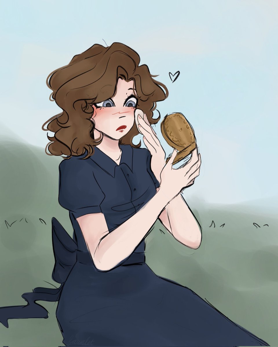 fawnlet_'s tweet image. Marlene 

#commissionsopens #digitalart #originalcharacterart #oc #1940sFashion