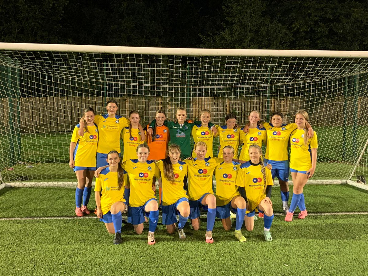 Redcar_SFA's tweet photo. East Riding 1-2 @Redcar_SFA

The U15 girls kicked off their season with a hard fought win against a very good East Riding side in their debut game in the Yorkshire Federations District U15 division.

🟡🔵 https://t.co/imsuiMqa1l