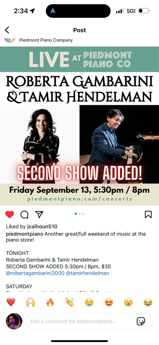 Roberta Gambarini tweet media