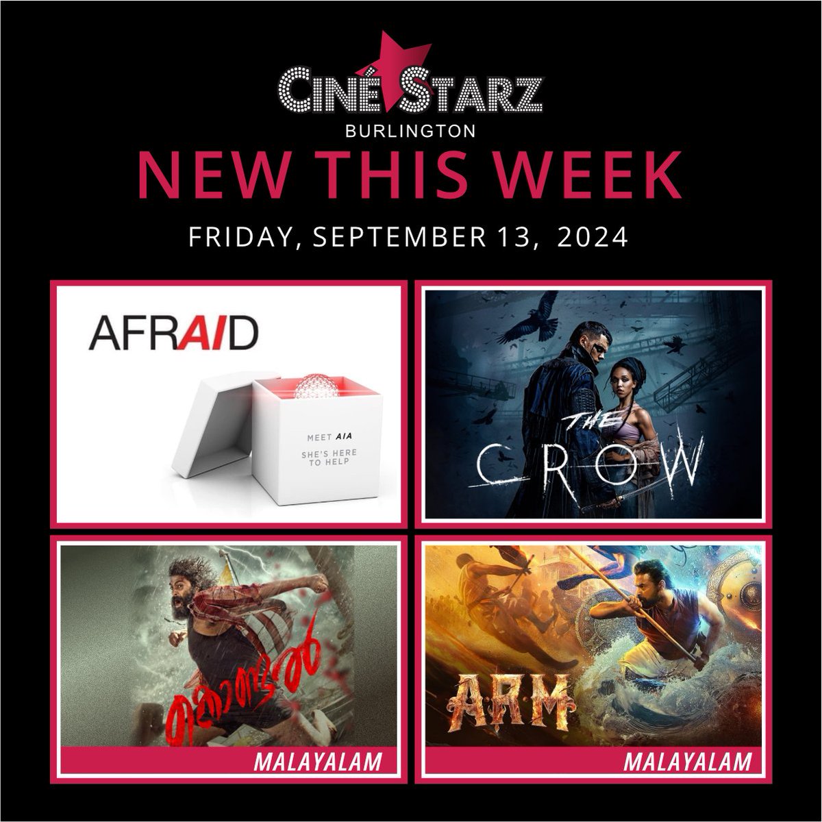 New this week! 🍿