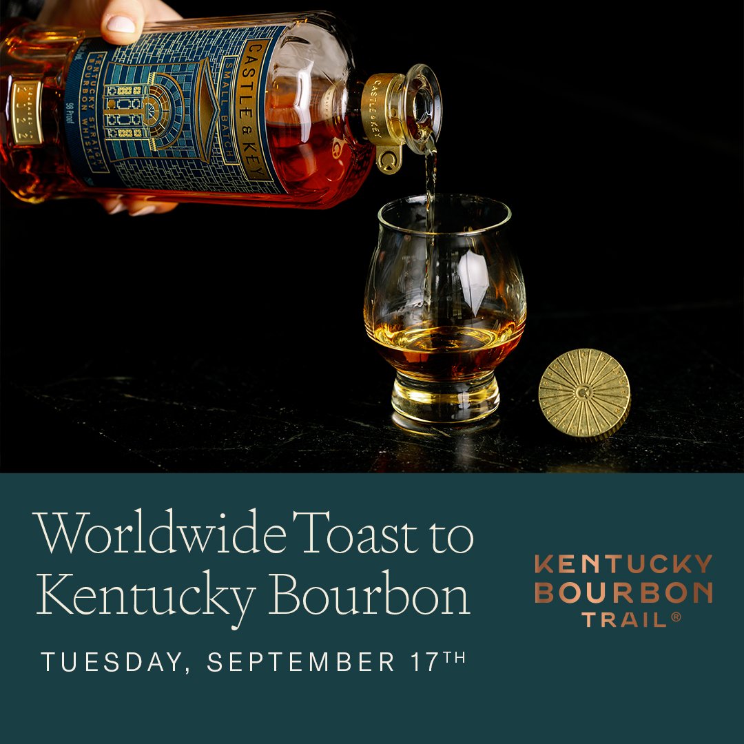 Next week, we're joining <a href="/kybourbontrail/">KentuckyBourbonTrail</a> in a WORLDWIDE TOAST to Kentucky Bourbon! Get ready to raise your glasses with us! 🥃 On Tues 9/17, join the Worldwide Toast to KY Bourbon – Toast &amp; post online with the #WorldBourbonToast hashtag! Learn more &gt;&gt; bit.ly/3Zm3YbJ