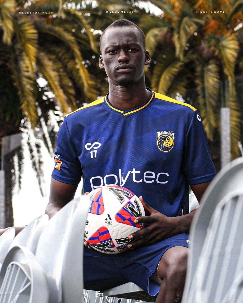 AscendSportsG's tweet photo. DONE DEAL 📝🤝 Sabit Ngor signs with @ALeagueMen Champions @CCMariners on a two year deal.

A big thank you to both @HUFCWARRIOR &amp; the Mariners for their professionalism.

Sabit, you've worked so hard for this opportunity, and now it is time to shine 🌟 Big things coming! https://t.co/BLbOs0ZVoW