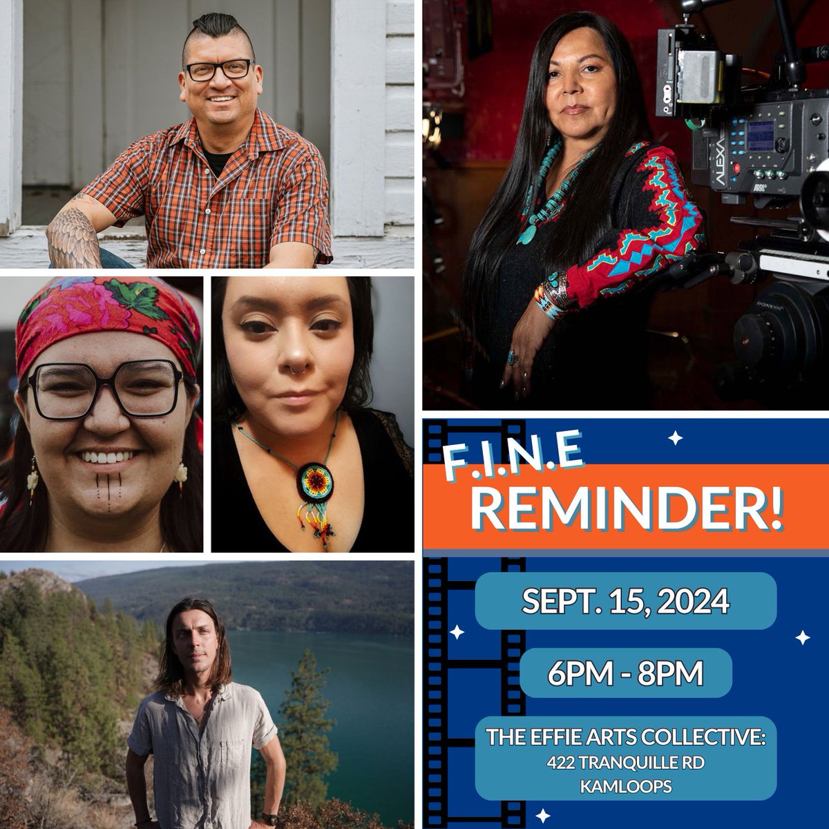 📢 F.I.N.E REMINDER!

The first-ever Film Industry Networking Event kicks off this Sunday from 6 pm to 8 pm at the Effie Arts Collective!  

Tickets are $5 and available here: ow.ly/8f9O50TgLgG