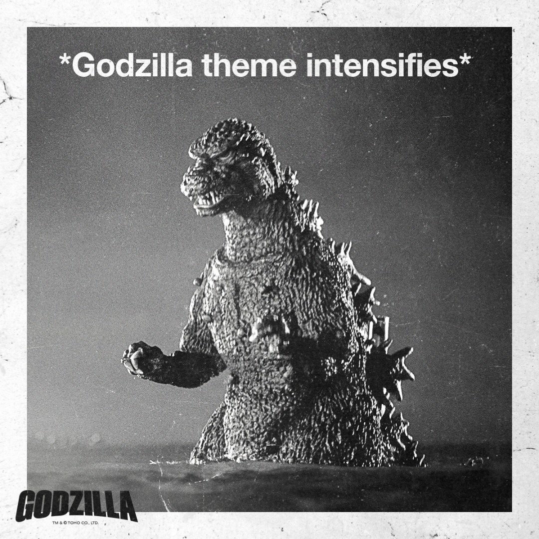 Godzilla_Toho's tweet photo. No matter how unlucky Friday the 13th is, at least Godzilla's not attacking... yet.

#Godzilla https://t.co/mwJKhcP3tk