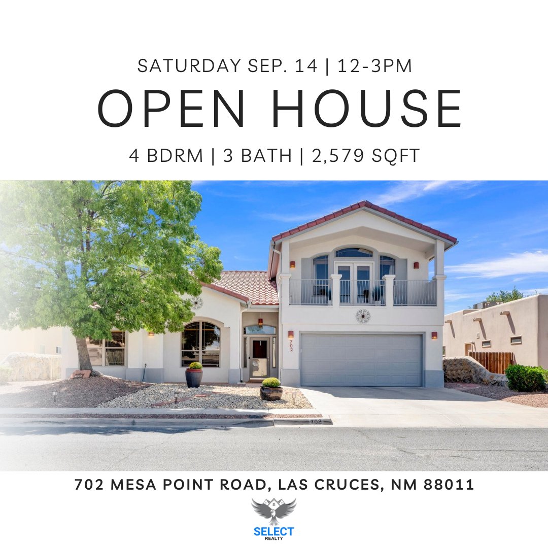 SelectRealtyLC's tweet image. Looking for your dream home? 🏠 This might just be the weekend you find it! Join us for not one but TWO amazing open houses—come by, explore, and imagine yourself in your future home! 💫

Don't miss out—bring your excitement and maybe a friend! 🎉 We can’t wait to see you there!