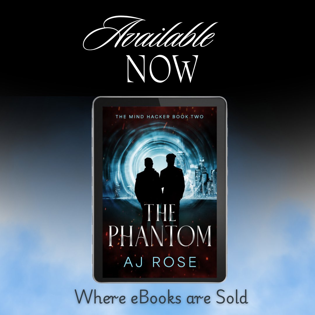 _AJRose's tweet photo. Bk Release Day!

The Phantom (Mind Hacker Bk 2) is LIVE! 

Jon &amp; Tracey are back w/ more layers to their 'ship &amp; a new baddie to chase. After The Family Man case, there are hurdles, surprises, &amp; setbacks. Did Tracey bite off more than he can chew?  https://t.co/Oe1HbVIuro https://t.co/PjhrFRrslC