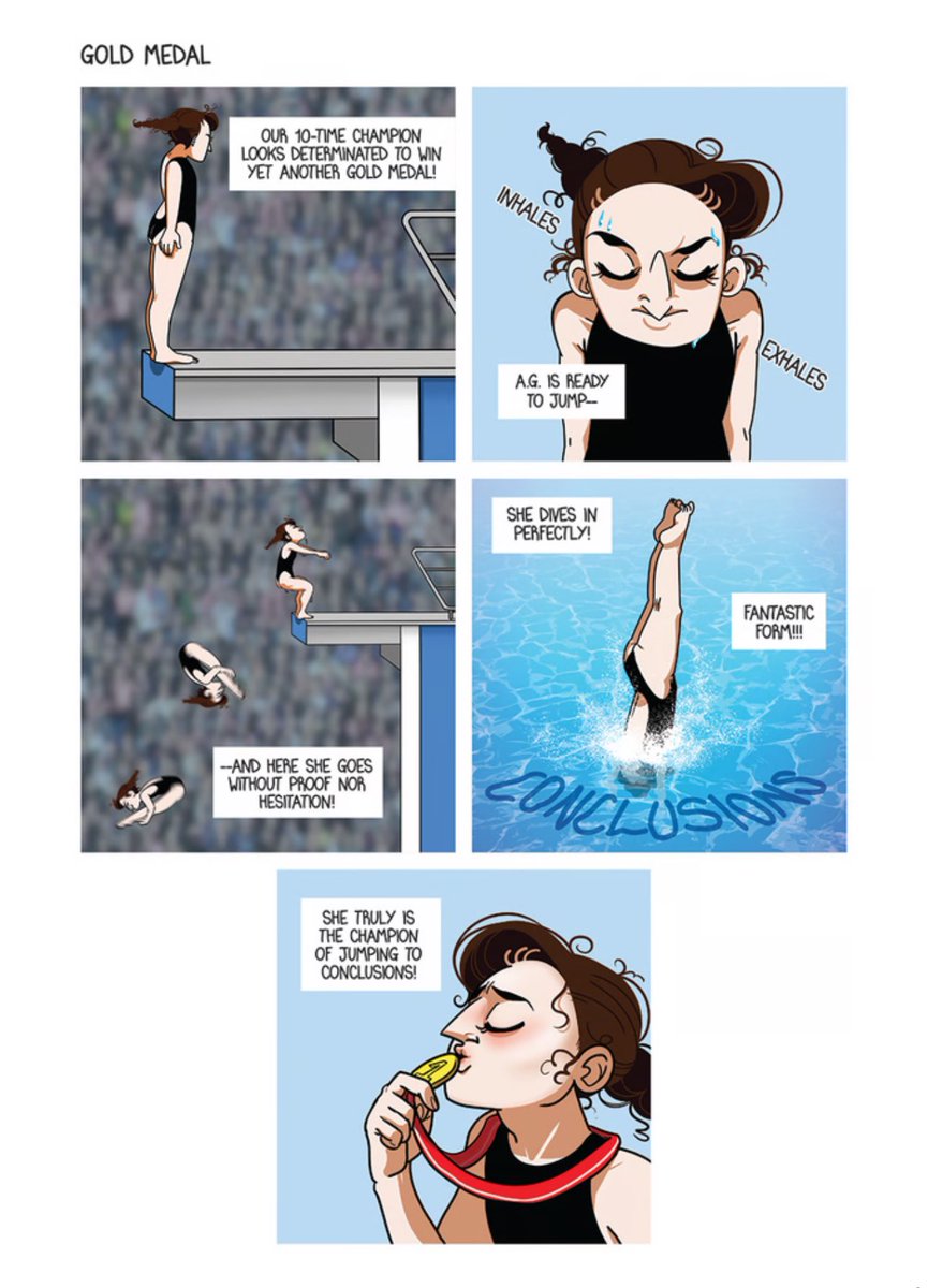 One of the many reasons we love Average Girl: She is all of us. 🥰

Read more in <a href="/lallirrr/">average_girl_webcomic</a>’s (Laura Romagnoli) Average Adventures of an Average Girl Volume 1, now on Kickstarter!

kickstarter.com/projects/rocke…

#Kickstarter