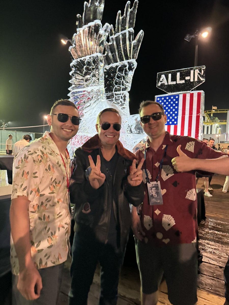 Safe to say the <a href="/allinsummit/">All-In Summit 2025</a> is the best conference of all time.

Best speakers.

Best attendees.

Best parties. 

Best besties.

Thank you to <a href="/friedberg/">david friedberg</a> @jason <a href="/DavidSacks/">David Sacks</a> and <a href="/chamath/">Chamath Palihapitiya</a> for everything you do — and especially for letting us come to your kickass party. Forever
