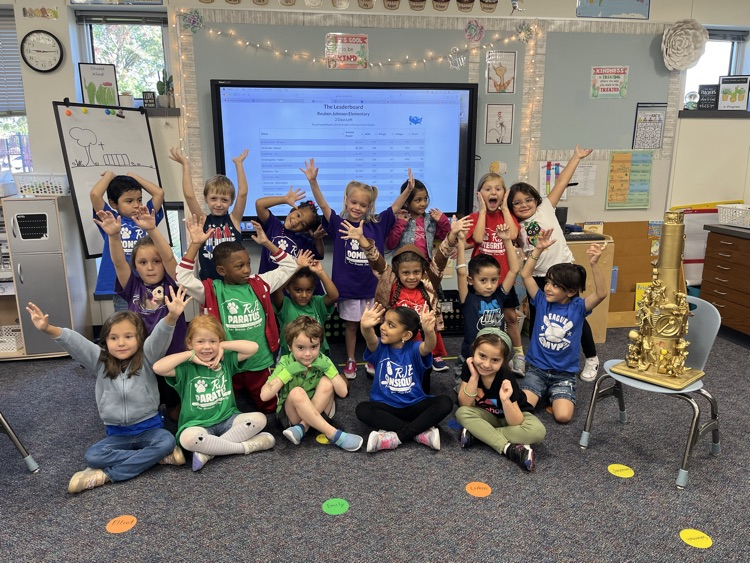 Congratulations to Mrs. Castro's class for earning the traveling trophy on Thursday, for most emails!

Congratulations to Ms. Naber's class who earned the trophy today for most Full Cards completed!