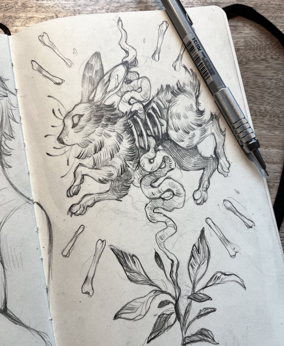 Guts and bones and fur