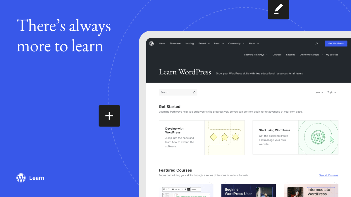 stgroupeu's tweet photo. Tour the New Learn WordPress https://t.co/JbgyScj91g https://t.co/fvHLc7NjMe