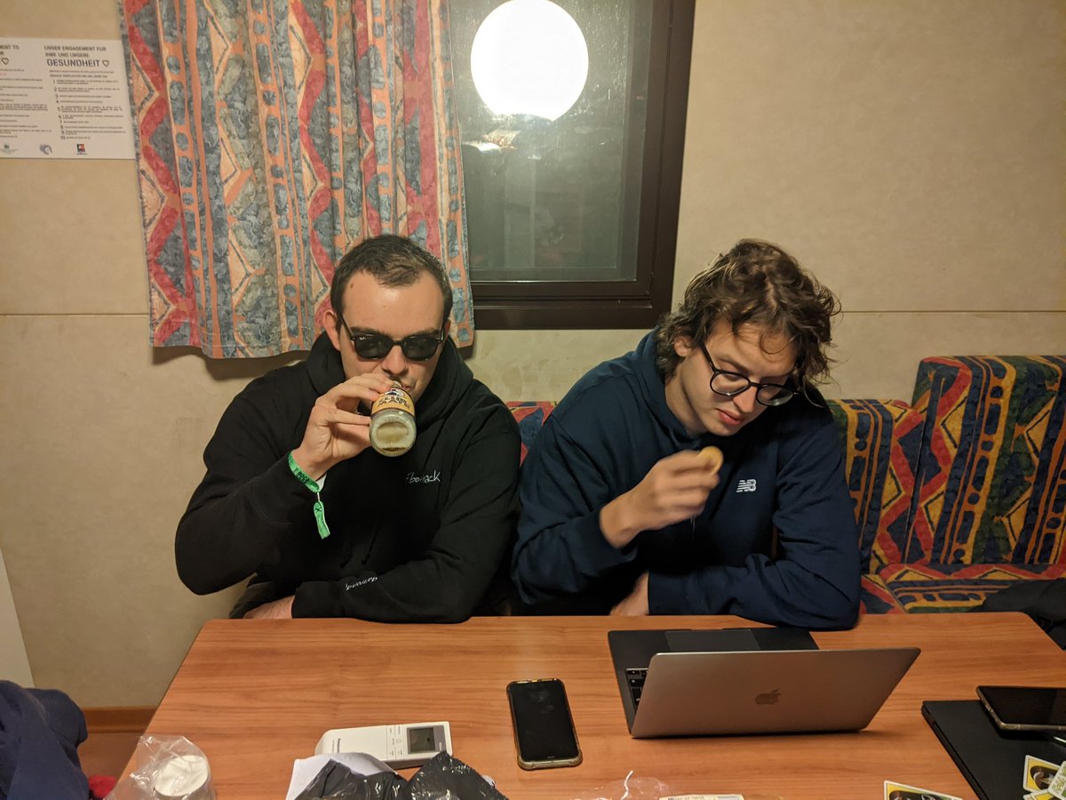 fibonhack (@fibonhack) on Twitter photo On the right, virgin XSS enjoyer, playing a CTF, eating shitty taralli while hosting MOCA CTF Finals.
On the left, chad club mate enjoyer, exploiting his zero knowledge about his surroundings.
We're having a great time in Pescara, thnx <a href="/MetroOlografix/">Metro Olografix</a> for the awesome event On the right, virgin XSS enjoyer, playing a CTF, eating shitty taralli while hosting MOCA CTF Finals.
On the left, chad club mate enjoyer, exploiting his zero knowledge about his surroundings.
We're having a great time in Pescara, thnx <a href="/MetroOlografix/">Metro Olografix</a> for the awesome event