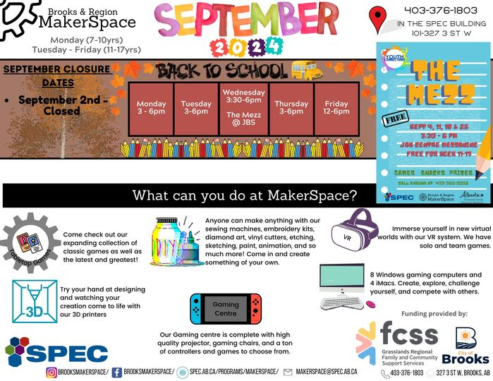 MakerSpace at SPEC . . .