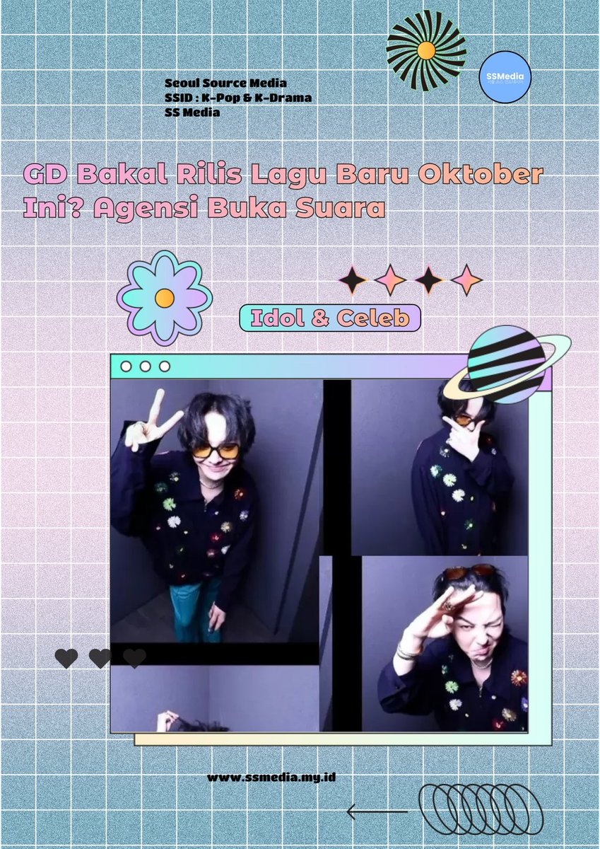 kpopdankdramaid's tweet image. #GDragon Siap Comeback Oktober? Agensi Beri Tanggapan #GalaxyCorp #YouQuizOnTheBlock

Baca: ssmedia.my.id/2024/09/13/gd-…
-🍂