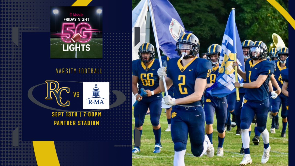 Kickoff in 30 min! Let's go Rapp! <a href="/RappAthletics/">Rappahannock County Panthers</a> <a href="/TMobile/">T-Mobile</a> #FN5GL #Sweepstakes