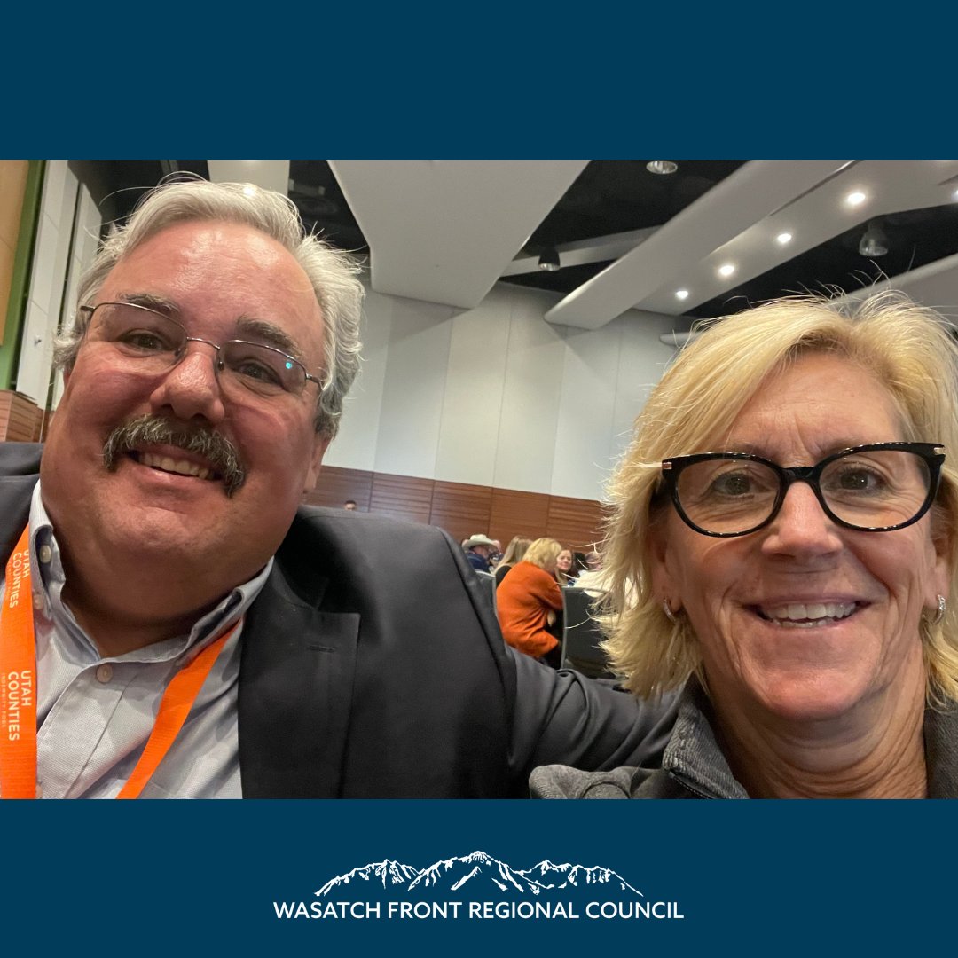 Wasatch Front Regional Council (@wasatchcouncil) on Twitter photo Great to connect with county reps & staff at the <a href="/uac29/">Utah Assoc. Counties</a> annual convention. Shout out to Commissioners Bob Stevenson (Davis County), Blaine Fackrell (Morgan County), and Lee Perry (Box Elder County) for taking a selfie with WFRC's Marcia White. Thank you for your public service! Great to connect with county reps & staff at the <a href="/uac29/">Utah Assoc. Counties</a> annual convention. Shout out to Commissioners Bob Stevenson (Davis County), Blaine Fackrell (Morgan County), and Lee Perry (Box Elder County) for taking a selfie with WFRC's Marcia White. Thank you for your public service!
