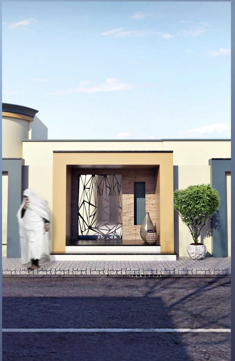 تفاصيل تخليك تحب شغلك 💚 تصميم و إظهار معماري لواجهة  🏠 🙌🏽