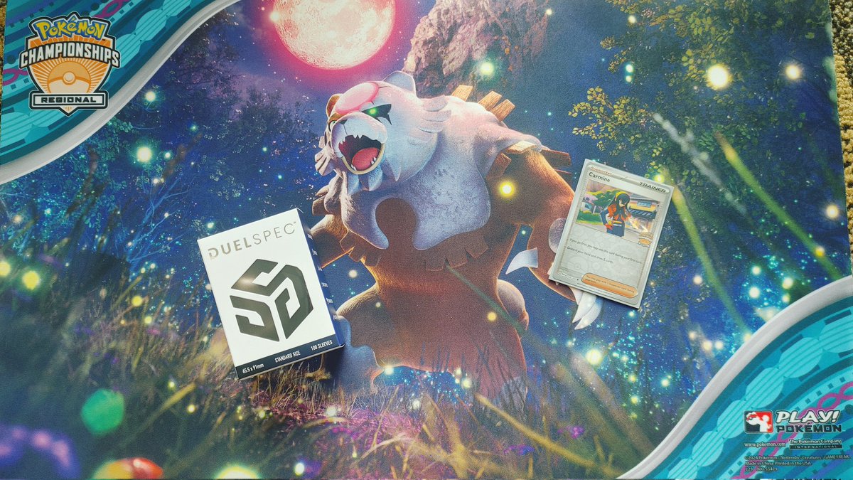 FREE GIVEAWAY TIME! 
Giving away: Regional Playmat, Promo and a pack of @DuelSpec_PG !

Enter by:

1) Like and Follow
2) Retweet
3) Comment what Deck you think will win Baltimore Masters this weekend!

Winner will be picked Sunday at random after the Champion is declared!