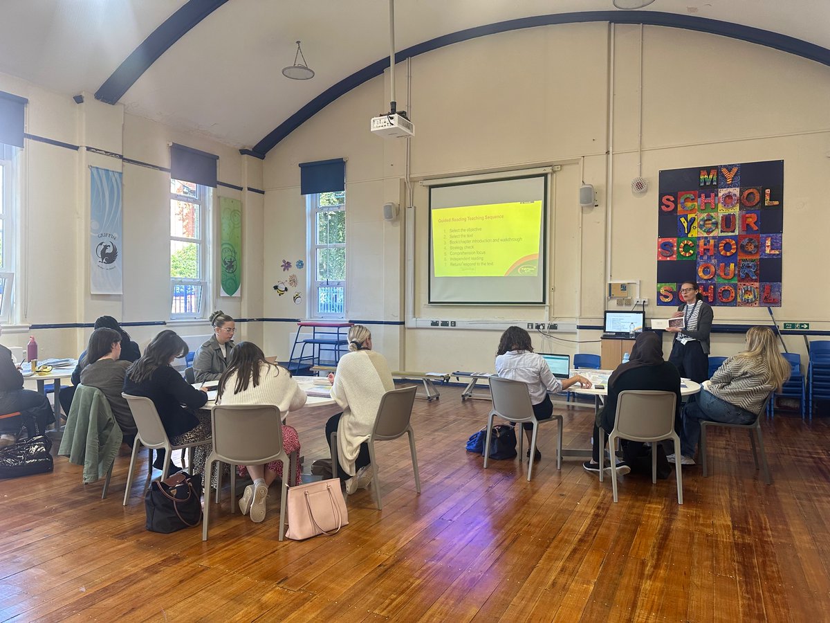 Beaver Road Primary School (@beaverroad_pri) on Twitter photo A brand new cohort of Bright Futures Trainee Teachers joined us for a day of Guided Reading CPD. We are pleased to work in partnership with <a href="/BF_SCITT/">Train to teach with Bright Futures!</a> to help inspire the next generation of Teachers. #InitialTeacherTraining #CPD #ITT <a href="/TSHubsBF/">Bright Futures Teaching School Hubs</a> A brand new cohort of Bright Futures Trainee Teachers joined us for a day of Guided Reading CPD. We are pleased to work in partnership with <a href="/BF_SCITT/">Train to teach with Bright Futures!</a> to help inspire the next generation of Teachers. #InitialTeacherTraining #CPD #ITT <a href="/TSHubsBF/">Bright Futures Teaching School Hubs</a>
