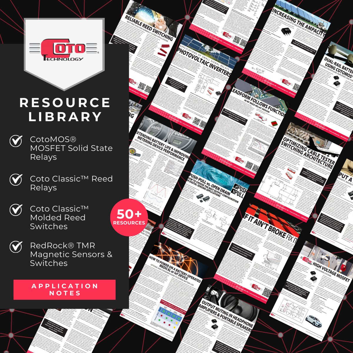 CotoTechnology's tweet photo. All minds deserve a seat at the table. Expand yours by exploring Coto's vast resource library. https://t.co/2WsUYiDOTW

Within, you'll discover a wealth of densely packed knowledge resources, ranging from whitepapers to application notes — and so much more.

See you inside! https://t.co/H12ONw1FSY