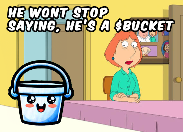 Bucketcoinada's tweet photo. Not true! I'm just a $bucket! 🥰
#Bucketbrigade https://t.co/jm0c8QEXTd