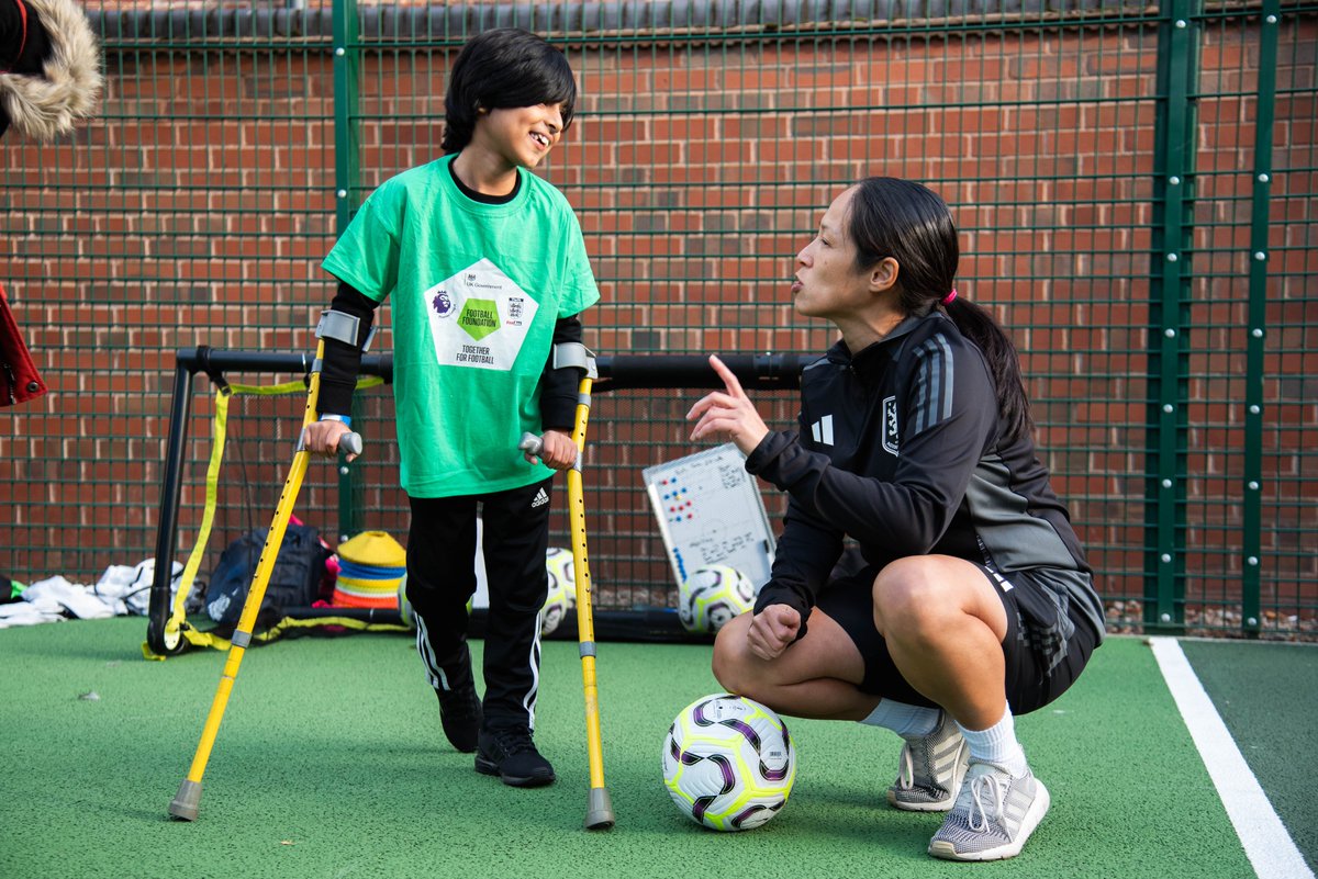 FootballFoundtn's tweet photo. This one's for you, Birmingham. PlayZones has arrived! ⚡️

A safe, inclusive and accessible facility built with your community, for your community 👊 

Funded by the @FootballFoundtn, charity of the @premierleague, @FA and @DCMS in collaboration with @EASPORTSFC 👏