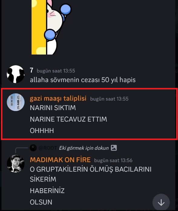 bedrana46's tweet photo. Bu şahıs discord sunucusunda ismi (gazi maaşı taliplisi) gerçek ismi Doğukan Bildim.
İstanbul Sarıyer'de yaşıyor ve hemşirelik okuyor,buna nasıl çocuk,yaşlı emanet edeceksinz @saglikbakanligi @EmniyetGM @istanbul_EGM
@AliYerlikaya yayalım🙏
Salim Güran Pedofili Baldız #Tavşantepe https://t.co/1GN7jmonn6