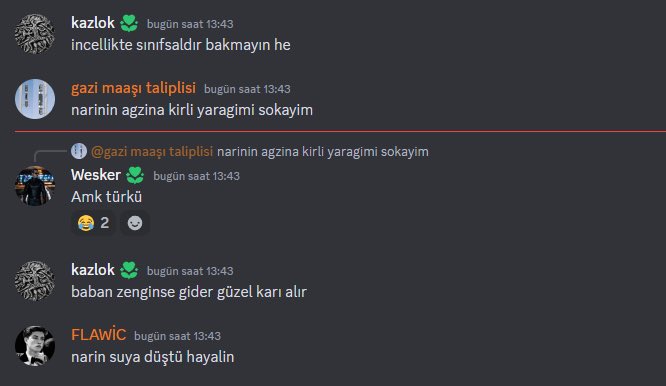 bedrana46's tweet photo. Bu şahıs discord sunucusunda ismi (gazi maaşı taliplisi) gerçek ismi Doğukan Bildim.
İstanbul Sarıyer'de yaşıyor ve hemşirelik okuyor,buna nasıl çocuk,yaşlı emanet edeceksinz @saglikbakanligi @EmniyetGM @istanbul_EGM
@AliYerlikaya yayalım🙏
Salim Güran Pedofili Baldız #Tavşantepe https://t.co/1GN7jmonn6