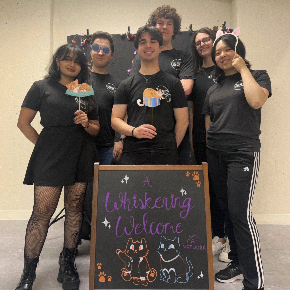 SBUCATNETWORK's tweet image. Thank you to everyone for coming to our first meeting of the year: 🐈A Whiskering Welcome🐈!!! We had so much fun getting to know you guys, and we hope you were able to learn about us as well. We can't wait to see you again for our next meeting, Cat-lympics 🥇!