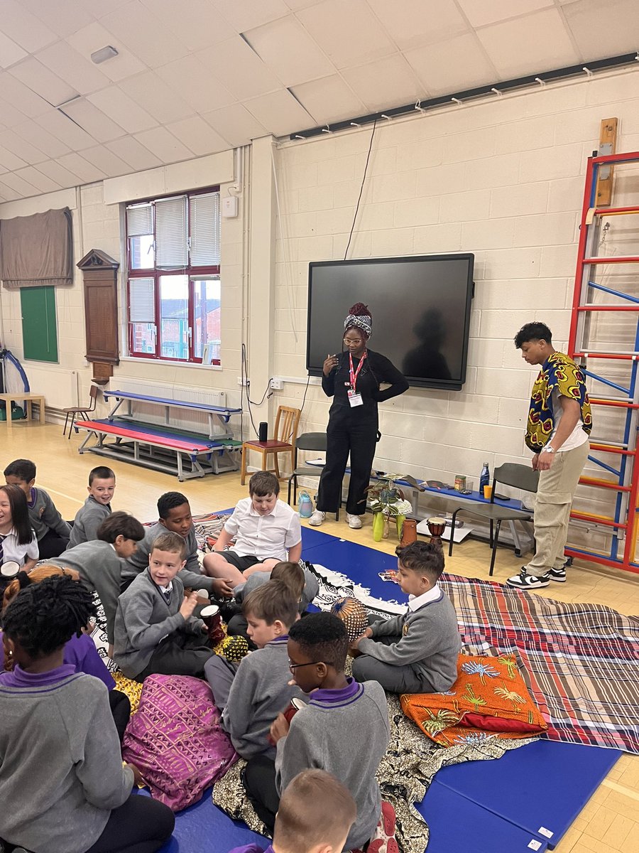 A great workshop on the Transatlantic Slave Trade and the role Liverpool played.