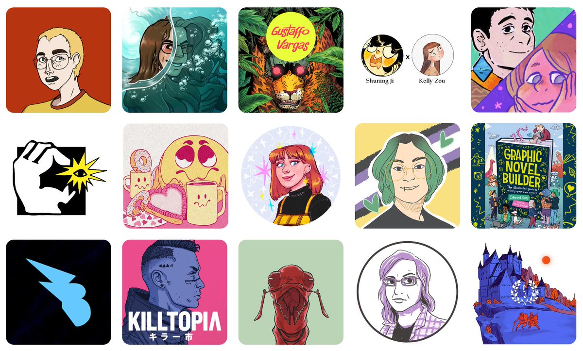 Our exhibitor page is live! Come along to ECAF on Nov 23rd to meet all these creators and more. Browse the full exhibitor page at ecaf.uk/#exhibitors 🗨️