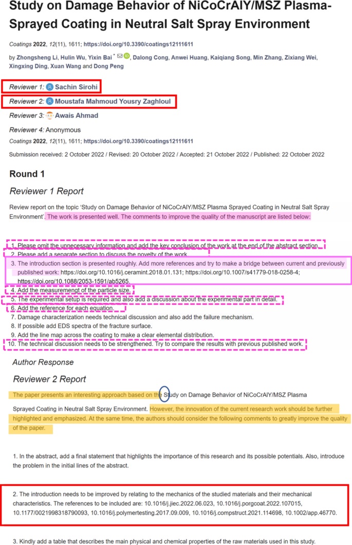 emulenews's tweet photo. #ScienceMag Suspicious phrases in peer reviews point to referees gaming the system. Hundreds of scientific papers bear signs of reviewers using templates to quickly churn out reports for personal gain https://t.co/CfBw01AzMU
On a paper by Maria Ángeles Oviedo‑García (U. Sevilla). https://t.co/PBYc9jROJR