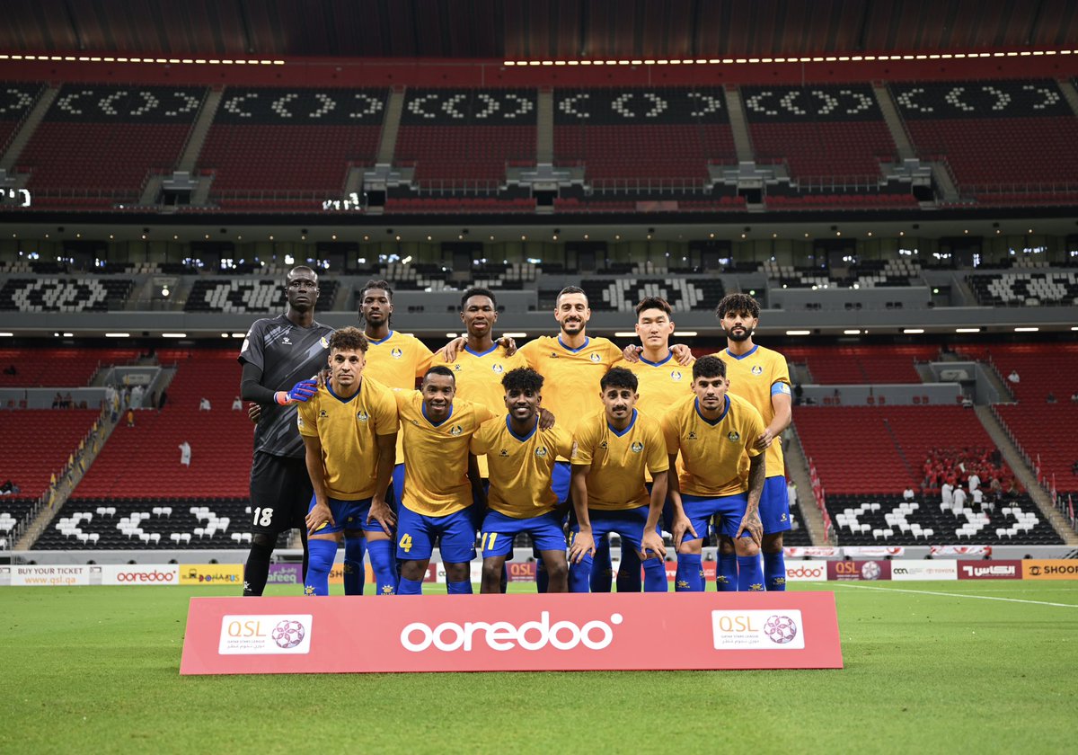 Juansemperee's tweet image. ℹ️ #ExVCF

🇶🇦 Rodrigo Moreno ha debutado con su nuevo club, el @ALGHARAFACLUB 

🏹 Debutó acompañado de @JoseluMato9 como titular en punta de ataque

🤝🏻 El partido acabó en empate a uno

🤕 En el minuto 45'+2 fue sustituido por lesión