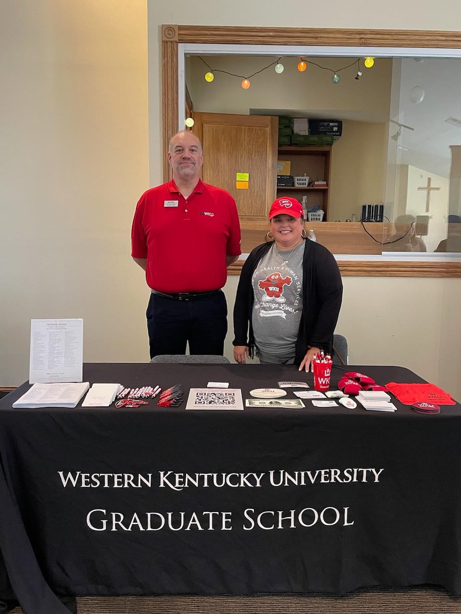 Thanks to Dr. Dana Sullivan, Professor of Social Work, for joining us at the Lindsey Wilson College Graduate Fair this week!