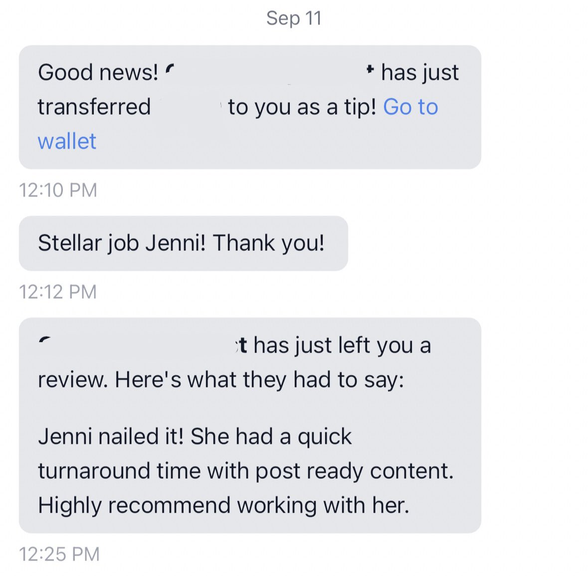 Brands that are QUICK to respond, take action and go above and beyond for you! 💯👏

Sharing your art/creation with brands can feel vulnerable. It’s that much more of a *dream job* when you can feel so appreciated afterwards! ✨

#ugc #ugccommunity #ugcbrands #ugcjobs #ugccreator