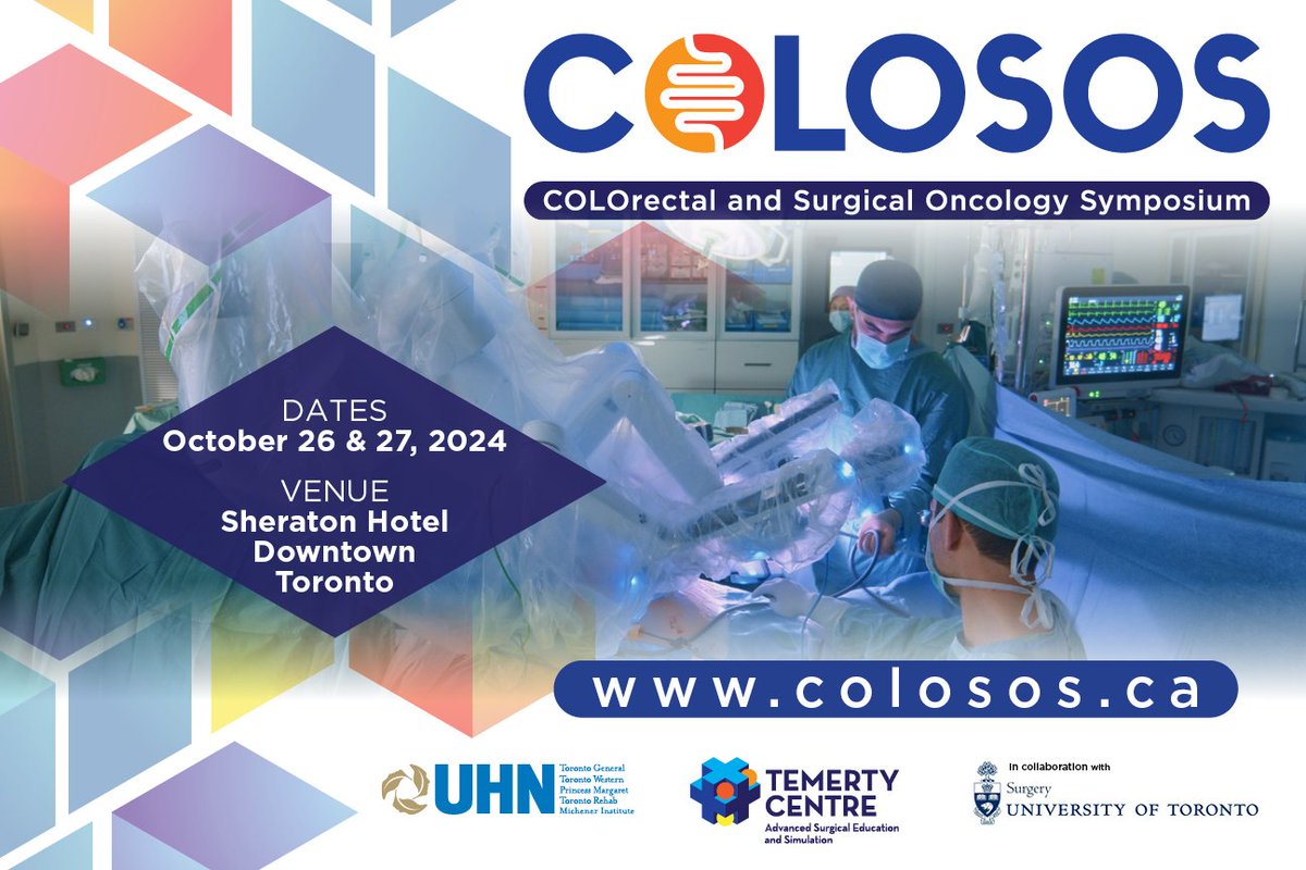 Temerty Advanced Surgical Education & Sim Centre (@temertysimctr) on Twitter photo Registration closes October 11 - save your spot today!
For full details visit: colosos.ca <a href="/Schadi_CRS/">Sami A. Chadi MD</a> Registration closes October 11 - save your spot today!
For full details visit: colosos.ca <a href="/Schadi_CRS/">Sami A. Chadi MD</a>