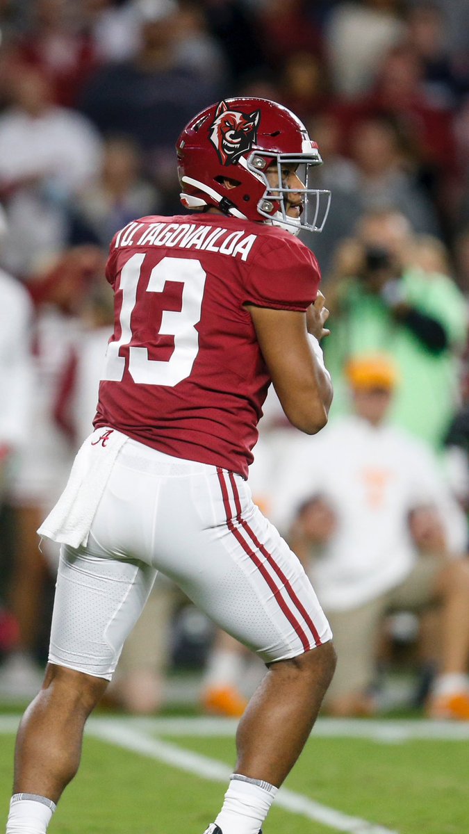 RRedwolves's tweet photo. Our Thoughts and Prayers are with our Team Captain and Leader Tua Tagovailoa; The Entire RedWolves staff, coaches, players, and fans stand behind Tua with whatever he decides to do #RedPackAttack https://t.co/BASKbrZWZe