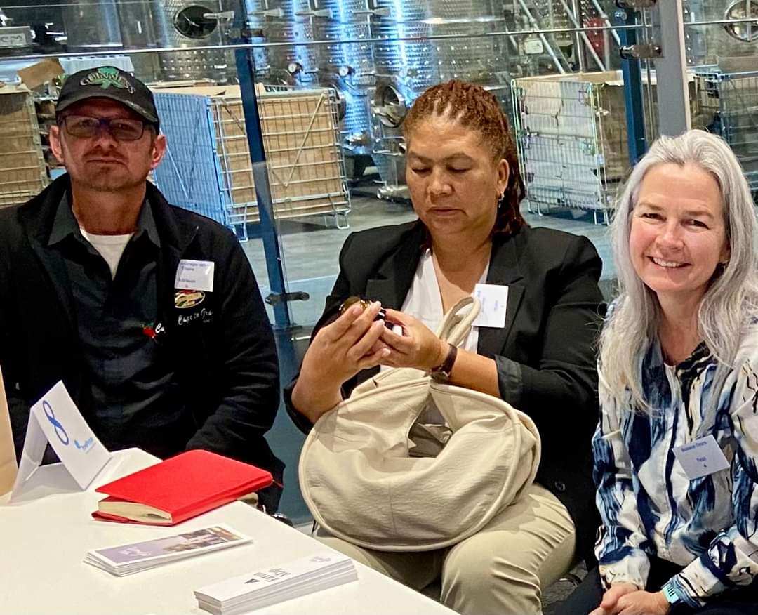 CapeToGrape's tweet photo. Thank you Travel People SA for another successful wellness and winelands workshop networking conference! @Vergenoegd @AsaraEstate @SpierWineFarm @NewmarkHotels @theTravelHat @kaggakamma @HazendalWine @laPetiteFerme #workshop #travelpeoplesa #capetograpewinetours #networking https://t.co/hTy1oQzwFm