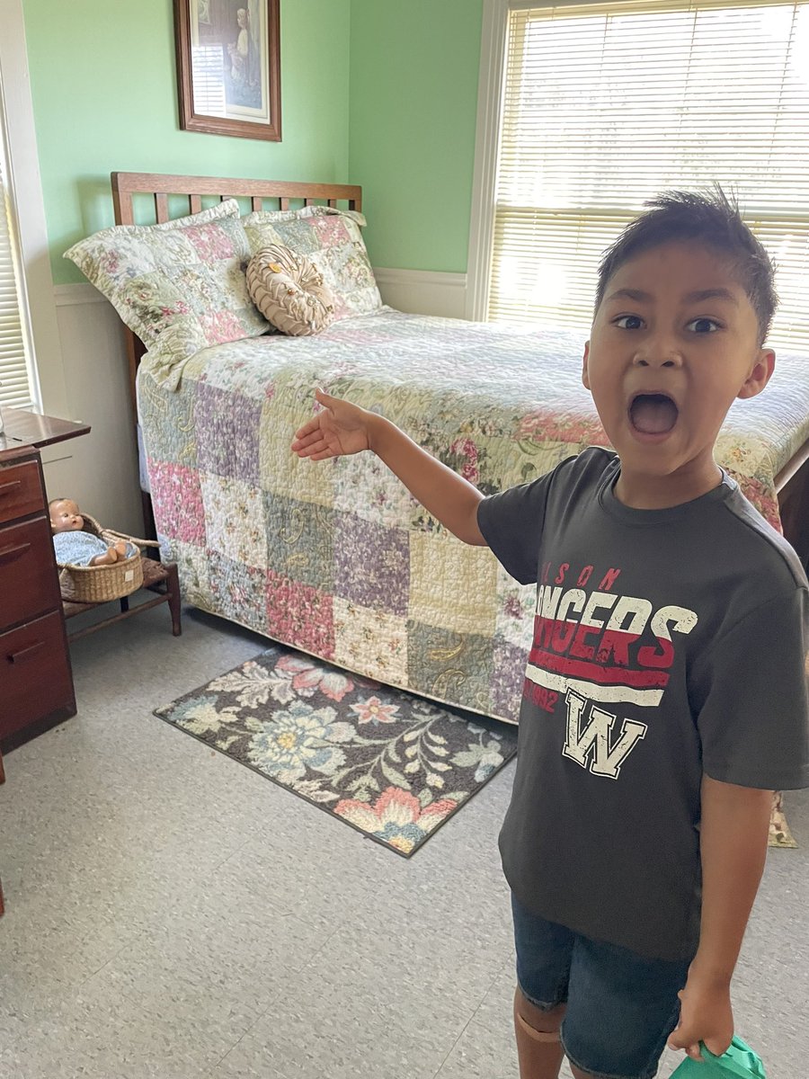 Visiting our school’s namesake. Wilson family home.