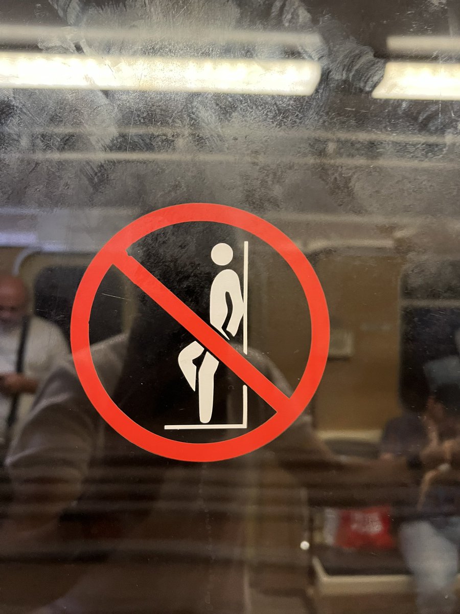 Saw this on the Baku Metro. What does it mean? Wrong answers only