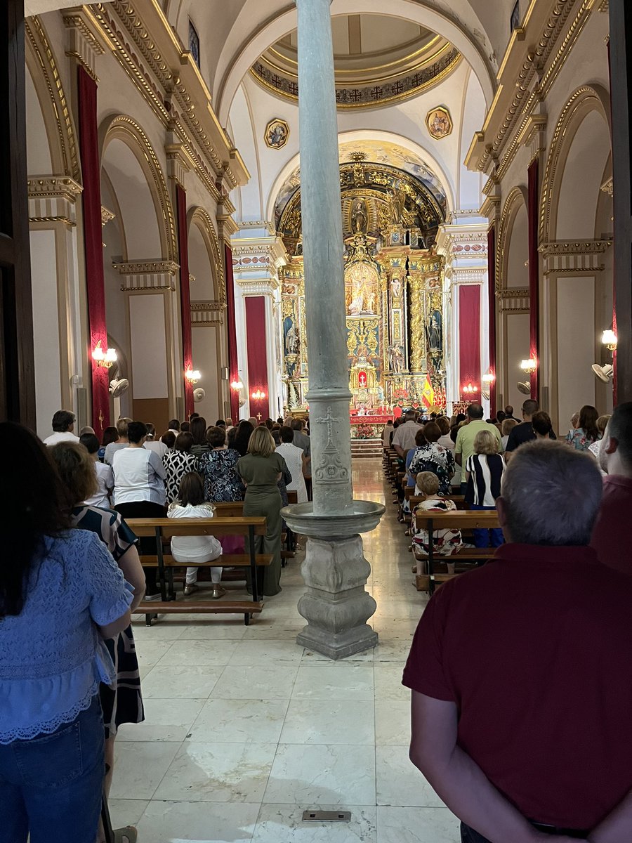Pedro_C_Atienza's tweet photo. Finaliza el quinario en honor a la Santísima Cruz.
Mañana, 14 de septiembre día de la Exaltación de la Santa Cruz, el pueblo de #Abanilla rendirá honor a la patrona y alcaldesa perpetua en la tradicional peregrinación a #Mahoya.
“La cruz es la bandera de los elegidos”. https://t.co/9XamjBo6r6
