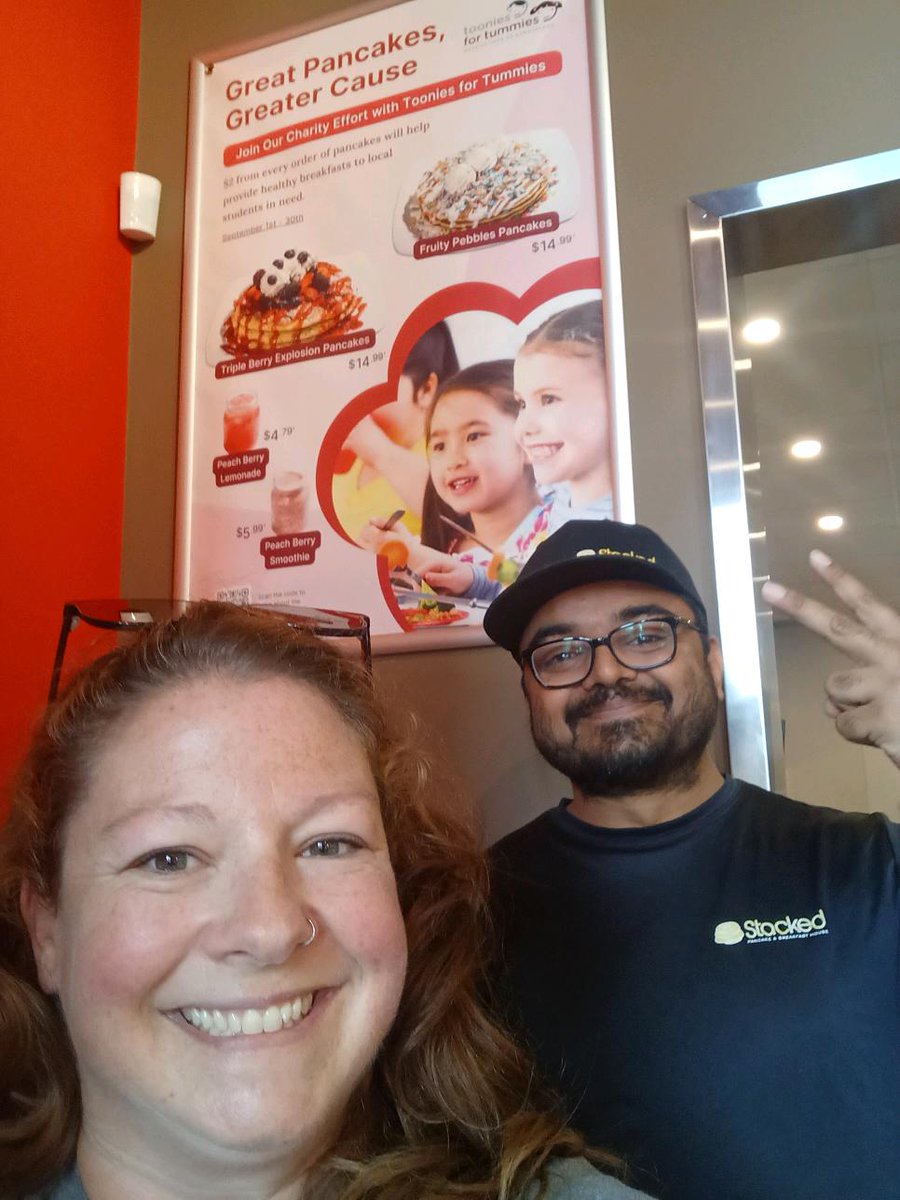 OSNP - Southwest (@osnpsouthwest) on Twitter photo Toonies for Tummies <a href="/GroceryFndtn/">TheGroceryFoundation</a> NOW at Stacked Pancake & Breakfast House. Two dollars from every stack purchased will be donated to local SNPs.
Thank you to Ravi in #Chatham, Ashish in #London, & all of the Stacked managers and staff across our Southwest Region! Toonies for Tummies <a href="/GroceryFndtn/">TheGroceryFoundation</a> NOW at Stacked Pancake & Breakfast House. Two dollars from every stack purchased will be donated to local SNPs.
Thank you to Ravi in #Chatham, Ashish in #London, & all of the Stacked managers and staff across our Southwest Region!