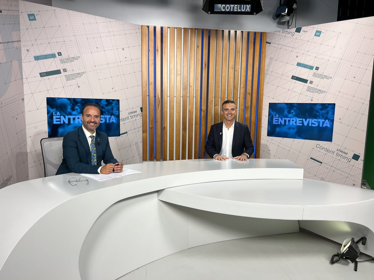 📺 Esta noche, a partir de las 21.05h. nos vemos en <a href="/LaEntrevistaItv/">La Entrevista</a> de <a href="/yiyolopez99/">Rafa López</a> de <a href="/interalmeriatv/">Interalmería TV</a>.